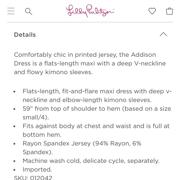 Lilly Pulitzer Addison Elbow Sleeve Maxi Dress - Picture 5 of 5
